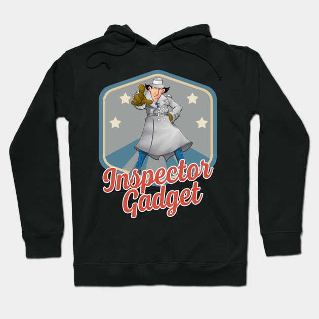 Gadget On The Big Screen A Cinematic Adventure Hoodie by Crazy Frog GREEN